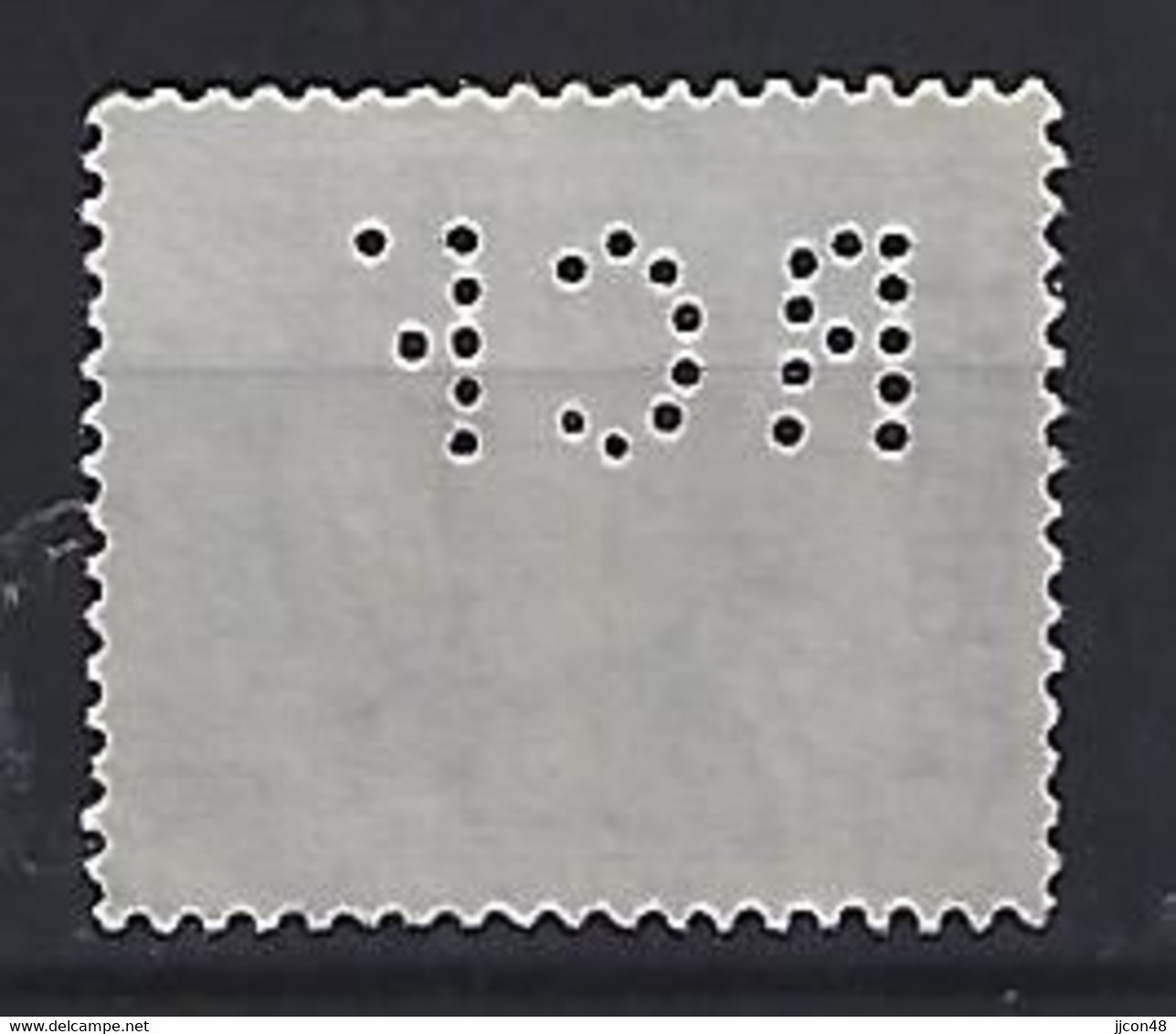 Belgium 1931-32  Perfins  (o)  Mi.308  (BP) - 1909-34