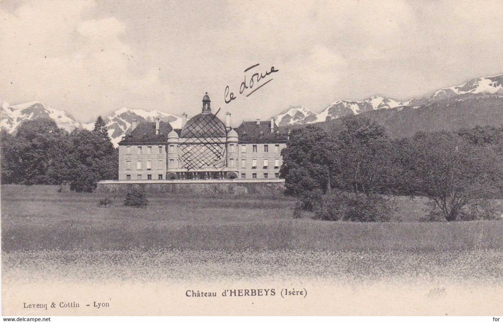 Isère : HERBEYS : Château : - Herbeys