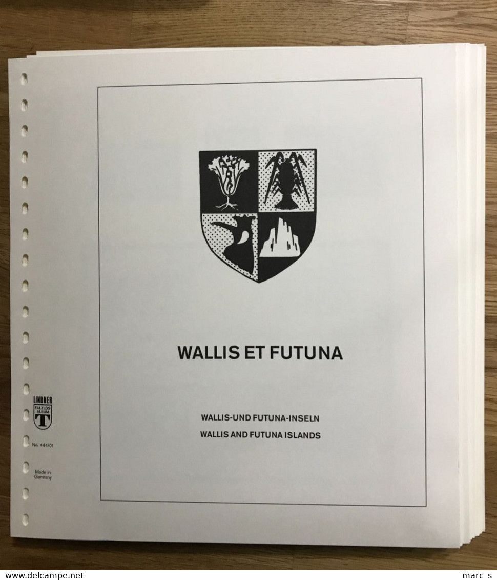 WALLIS FUTUNA - W&F - FEUILLES LINDNER 2001 à 2014 COMPLET - ETAT NEUF - VALEUR NEUF 100 EUR - Années Complètes