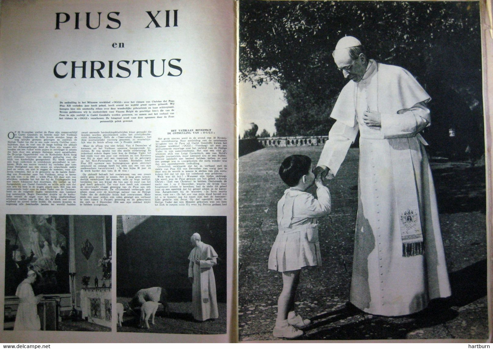 Paus Pius XII Christus (08.12.1955) Vaticaan, Rome, Italie, Italy Eugenio Maria Giuseppe Giovanni Pacelli - Otros & Sin Clasificación