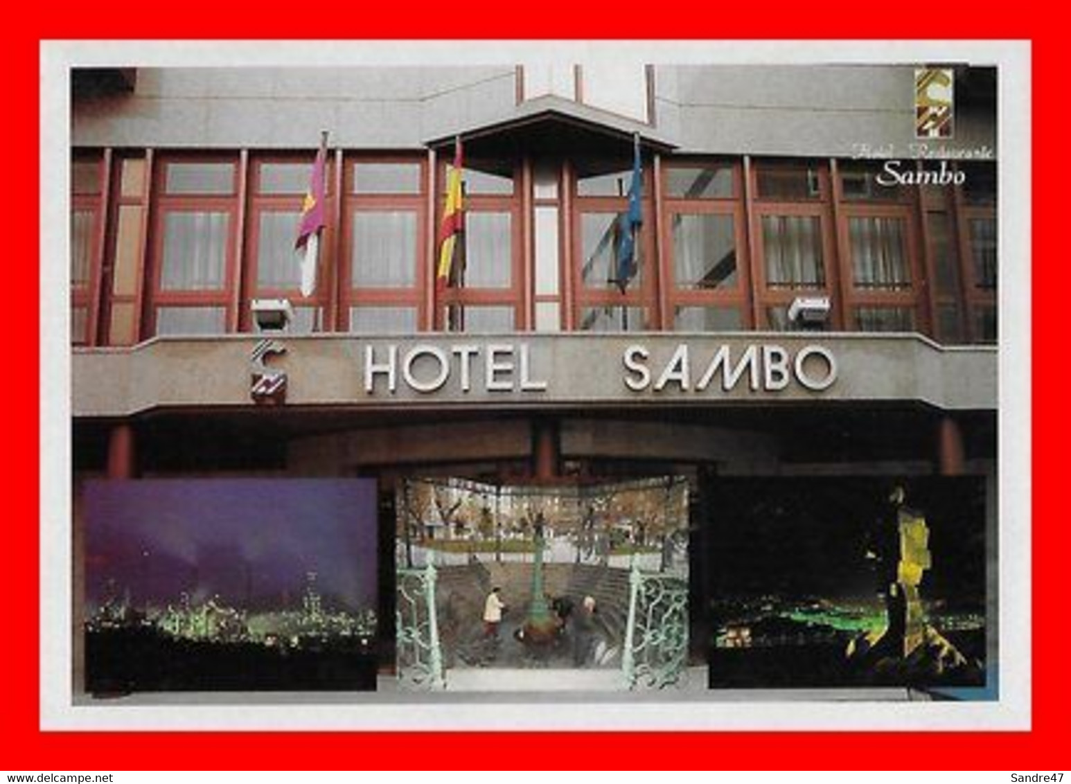 3 CPSM/gf PUERTOLLANO (Espagne) Hotel-restaurante Sambo...L996 - Ciudad Real