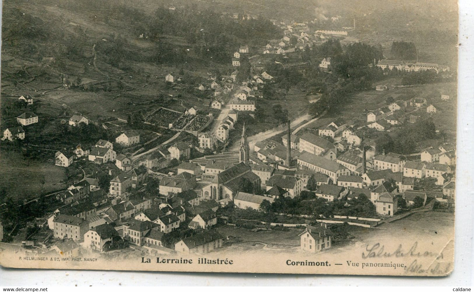 --88- VOSGES  - CORNIMONT -Vue Panoramique - Cornimont