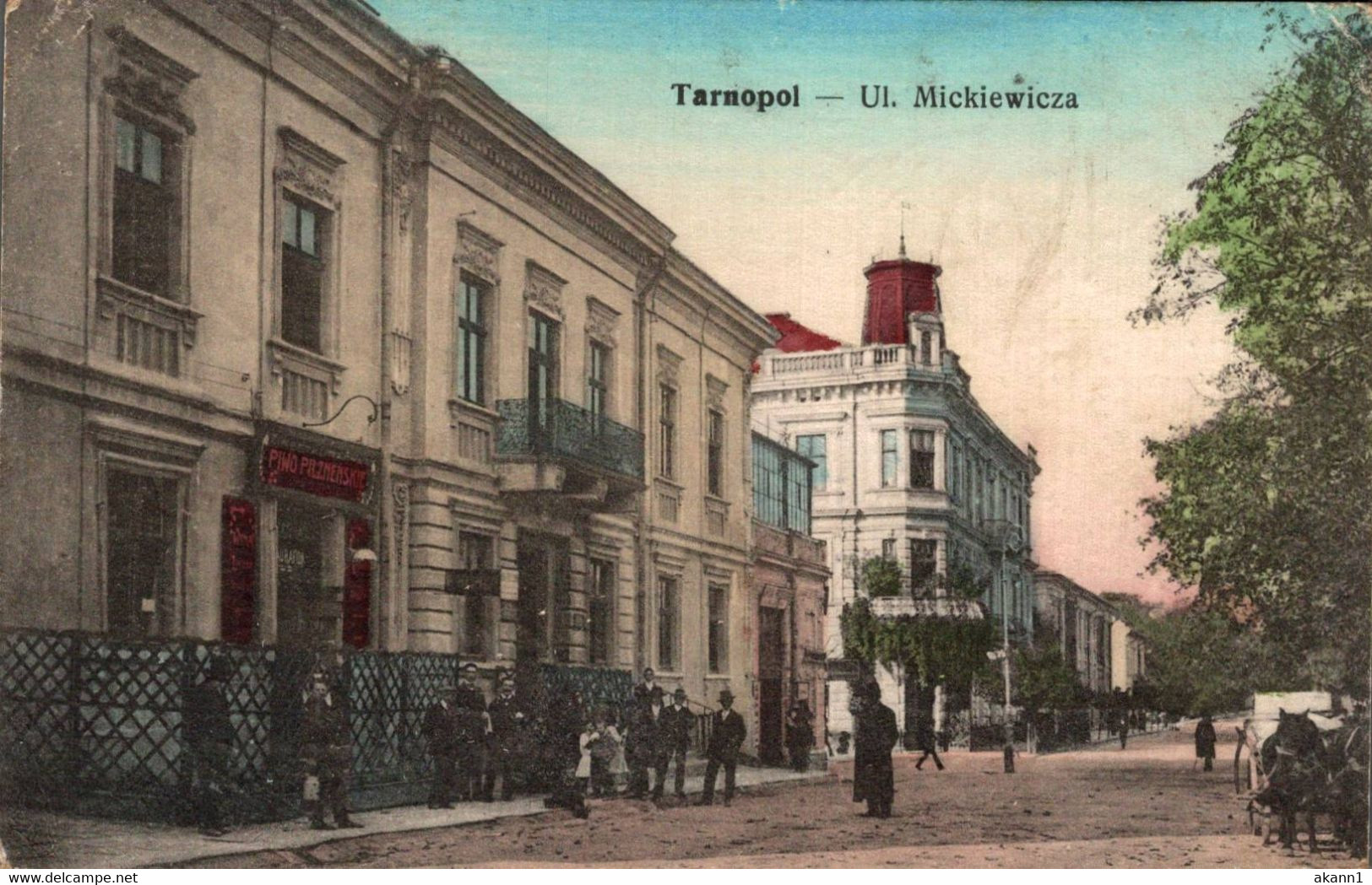 78443- Tarnopol Ul. Mickiewicza Ukraine 1917 - Ukraine