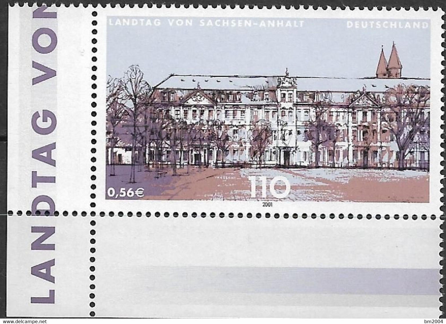 2001 Allem. Fed. Deutschland  Mi. 2184**MNH   EUL   Landtag Von Sachsen-Anhalt, Magdeburg - Unused Stamps