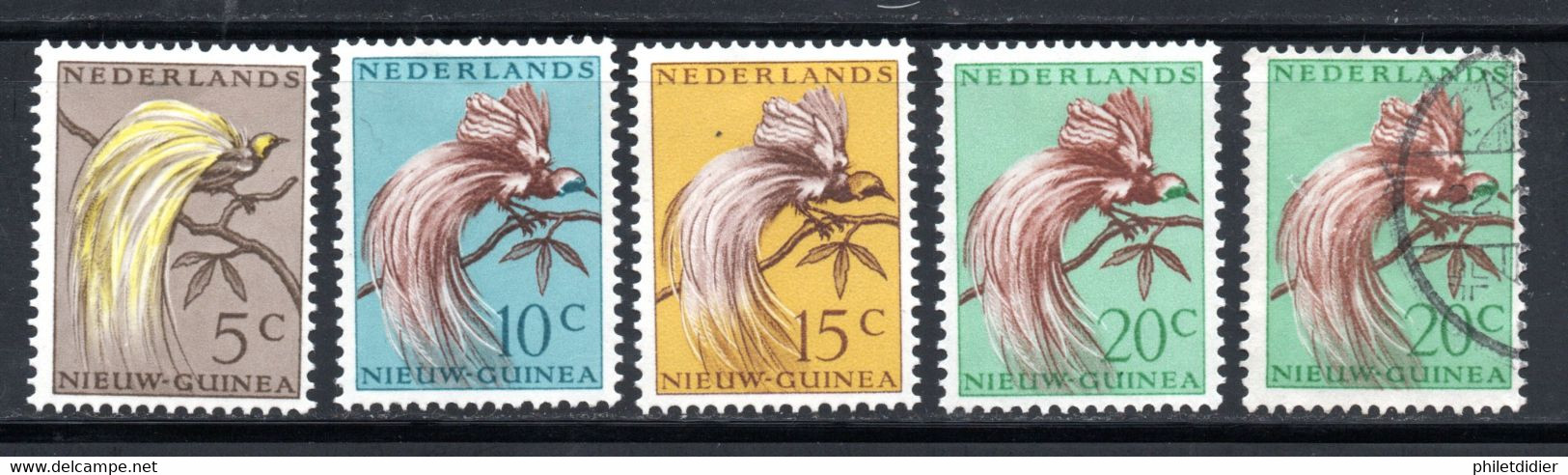 1954 / 59 - 26 à 29 NEUF * AVEC CHARNIERE ET 1 OBLITERE - Niederländisch-Neuguinea