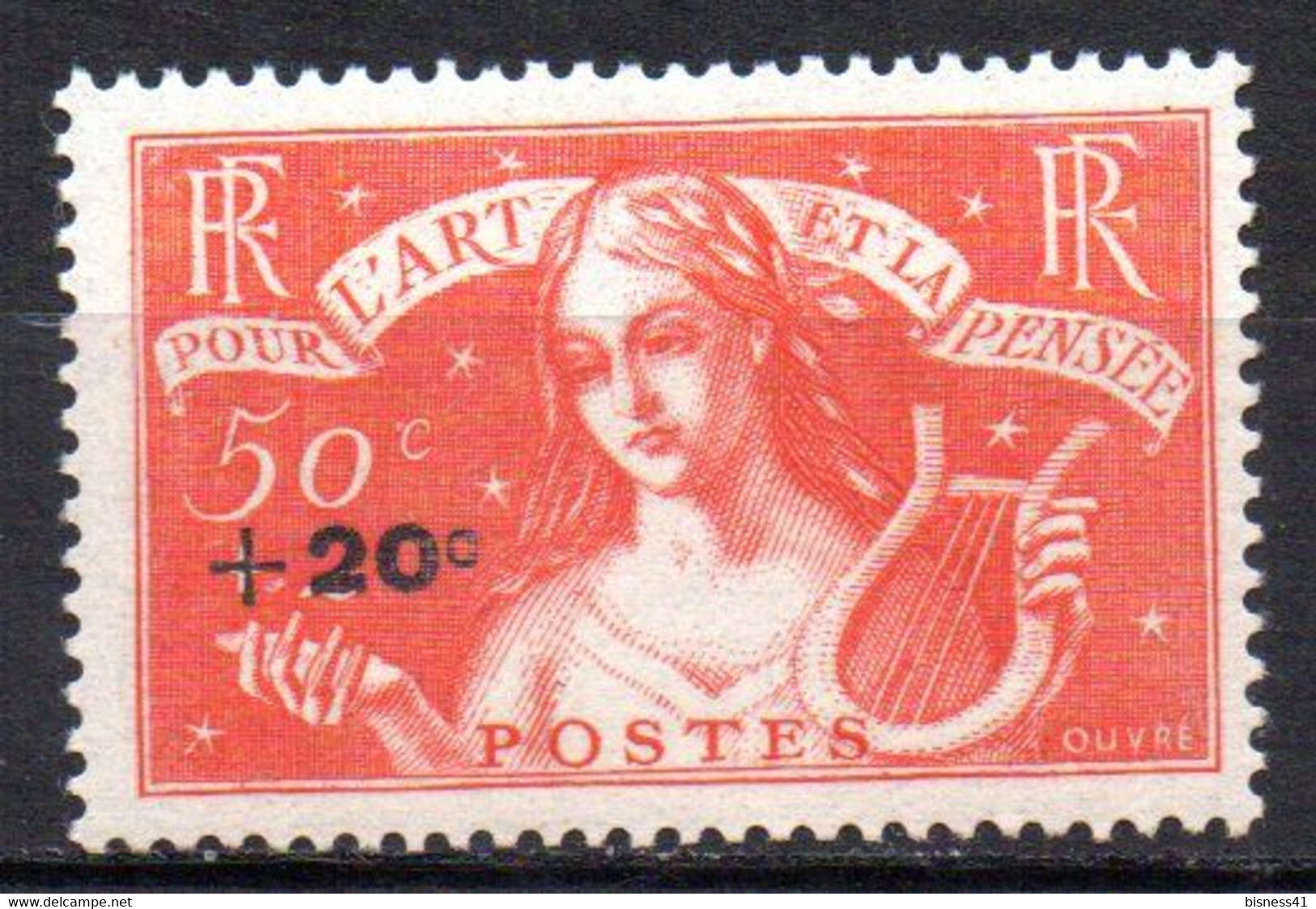 Col18  France N° 329 Chomeurs Intellectuels Neuf XX MNH Cote 7,00€ - Neufs