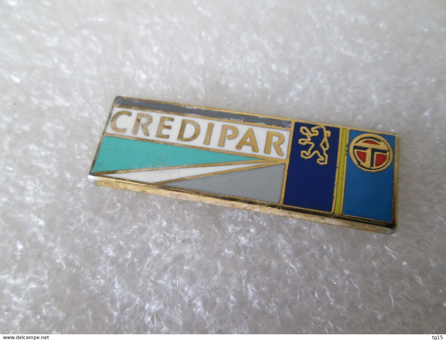 PIN'S   PEUGEOT  TALBOT   CREDIPAR  Zamak  ELIXYR - Peugeot