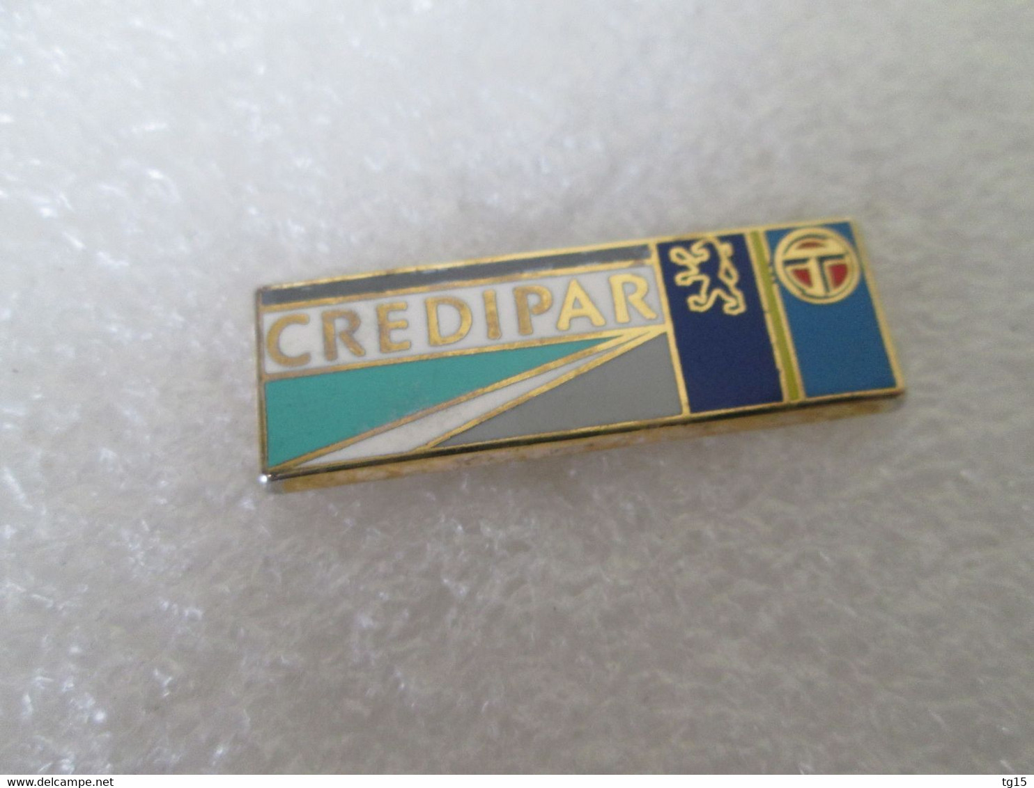 PIN'S   PEUGEOT  TALBOT   CREDIPAR  Zamak  ELIXYR - Peugeot