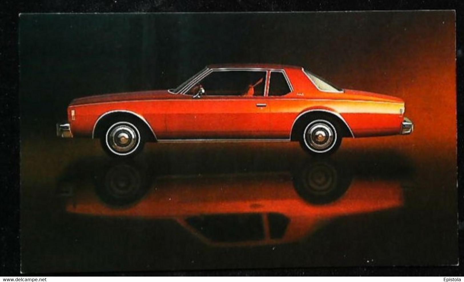 ► CHEVROLET Impala Coupe 1977  - Publicité Automobile Chevrolet   (Litho. U.S.A.) - American Roadside