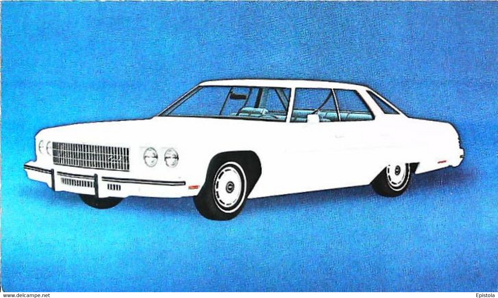 ► CHEVROLET Caprice Classic 1975  - Publicité Automobile Chevrolet   (Litho. U.S.A.) - American Roadside