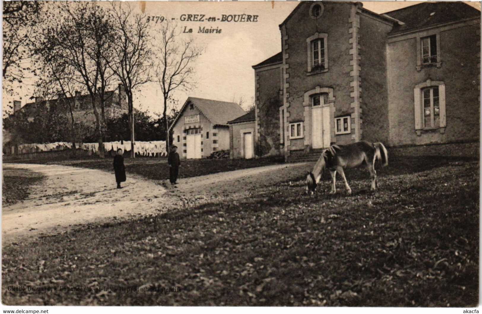 CPA Grez-en-Bouere - La Mairie (988802) - Crez En Bouere