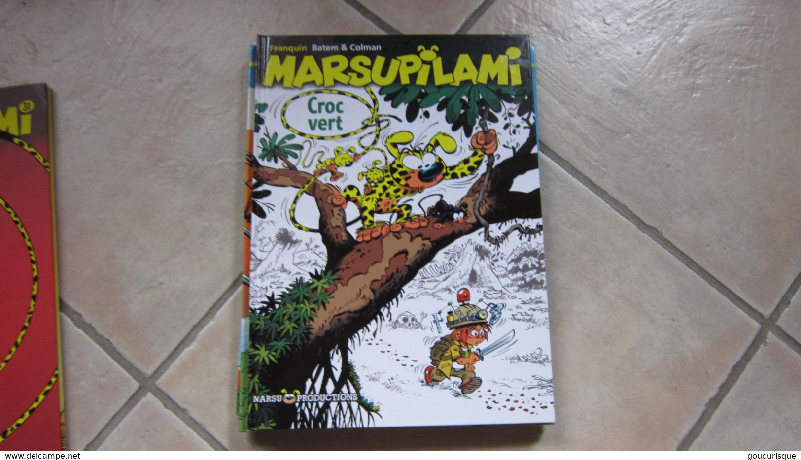 Marsupilami T23 CROC VERT     FRANQUIN/BATEM/YANN - Marsupilami