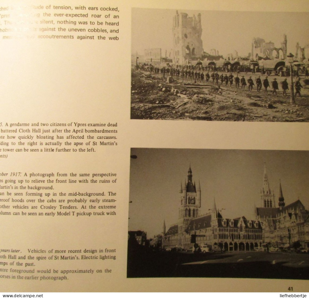 The Ypres Salient - Flanders Then And Now - Door John Giles - 1979 - Guerre 1914-18