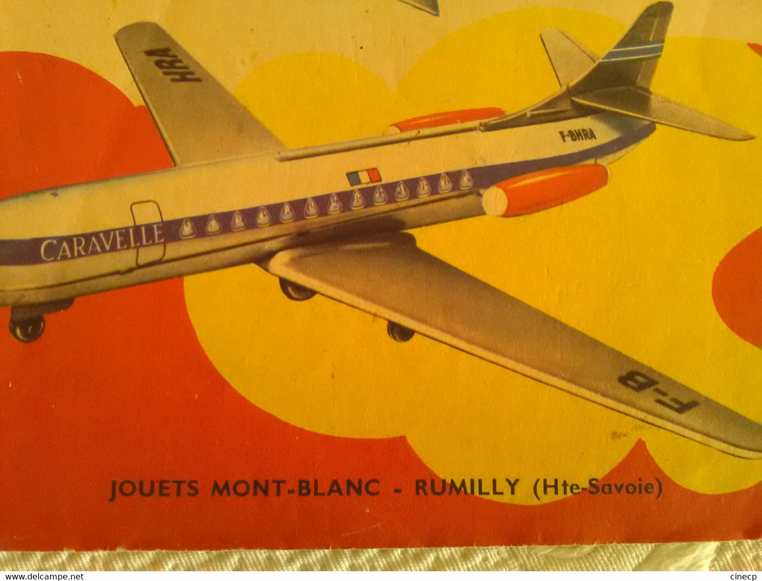 CAHIER DE COLORIAGE PUBLICITAIRE POUR LES JOUETS MONT-BLANC RUMILLY - CAMION BERLIET AVION AIR FRANCE AUTO MOTO TRACTEUR - Otros & Sin Clasificación