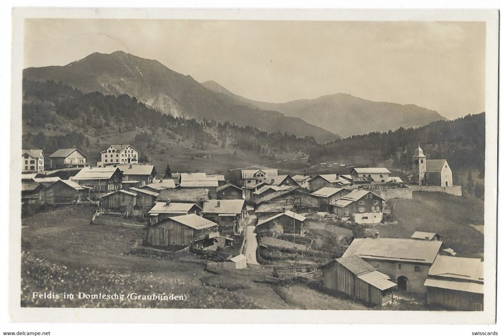 FELDIS: Foto-AK 1930 - Feldis/Veulden