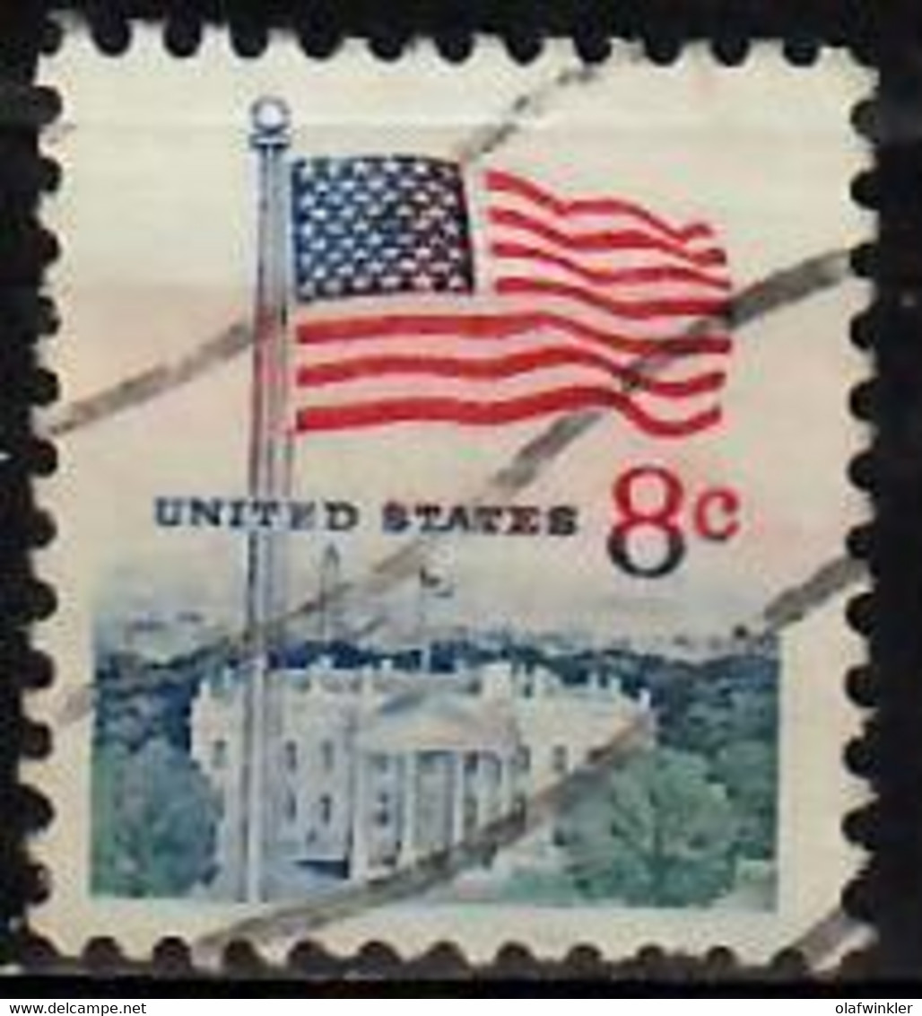 1971 Flag Issue Sc 1338F / Mi 1033A Used / Gestempelt - Autres & Non Classés