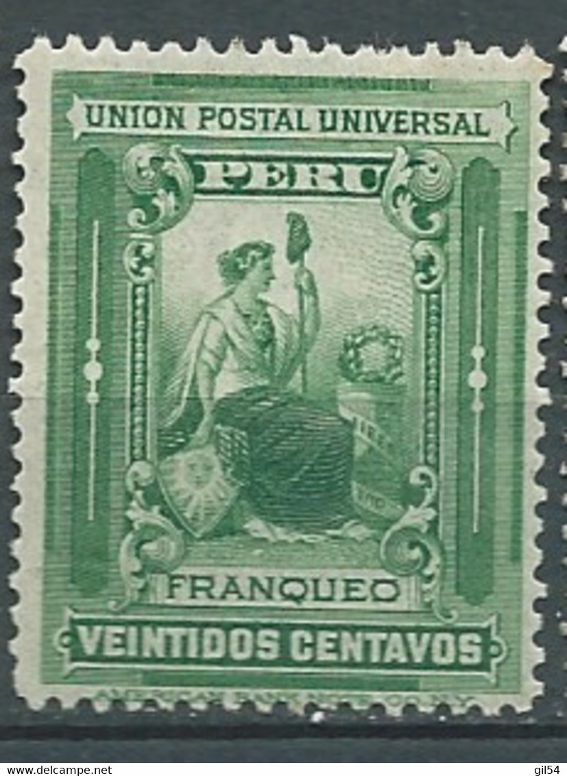 Perou - Yvert N° 123  *  -  Lr 32502 - Perú