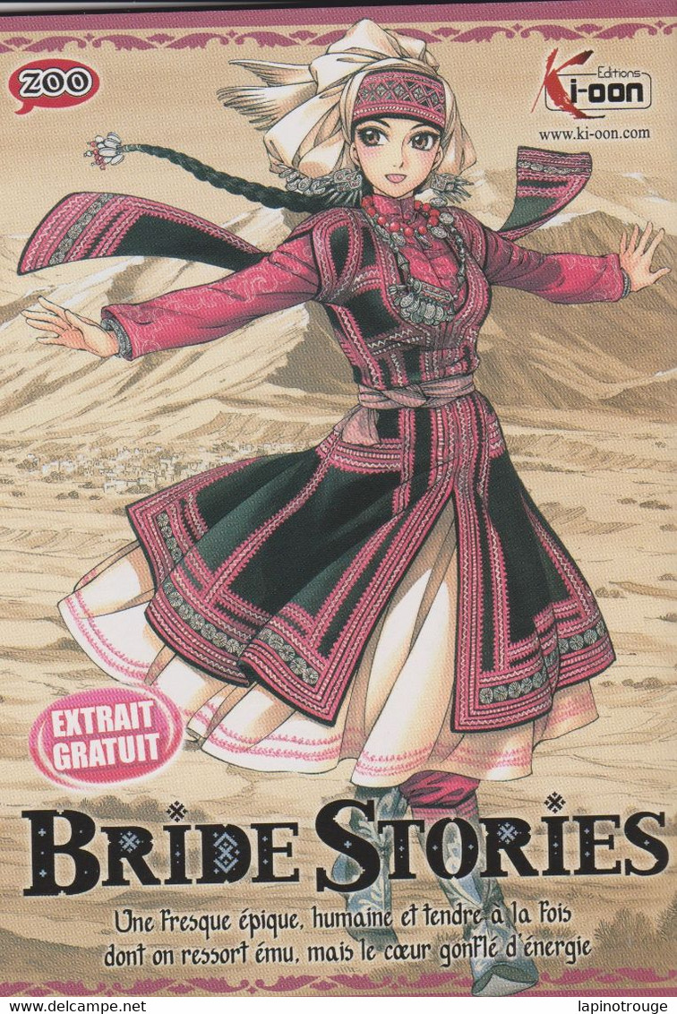 Livret Bride Stories MORI Kaoru Ki-Oon 2010 (Seinen - Productos Derivados