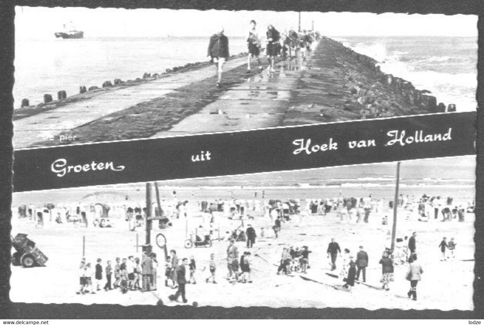 Nederland Holland Pays Bas Hoek Van Holland 1960 2-Luik - Hoek Van Holland