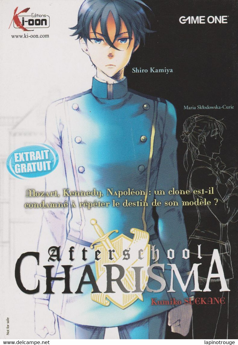 Livret Afterschool Charisma SUEKANE Kumiko Ki-Oon 2011 (Seinen - Varia