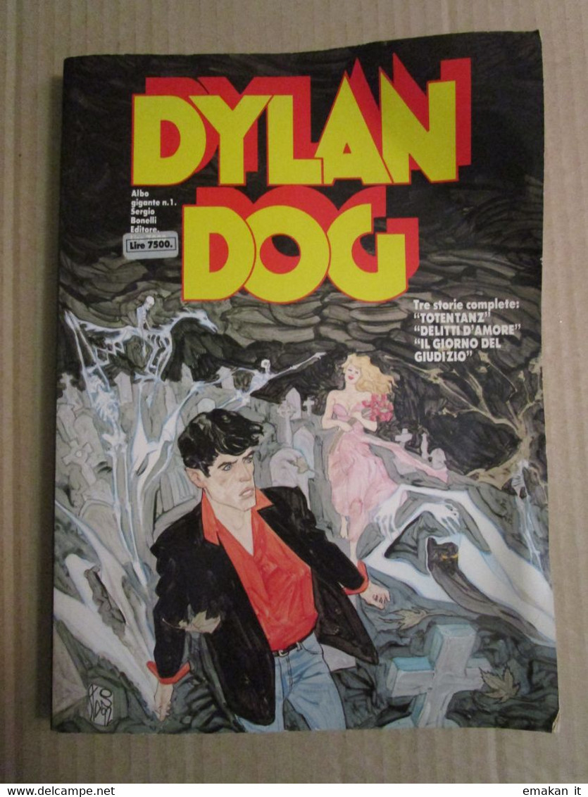 # DYLAN DOG ALBO GIGANTE N 1 BOLLINO - Dylan Dog
