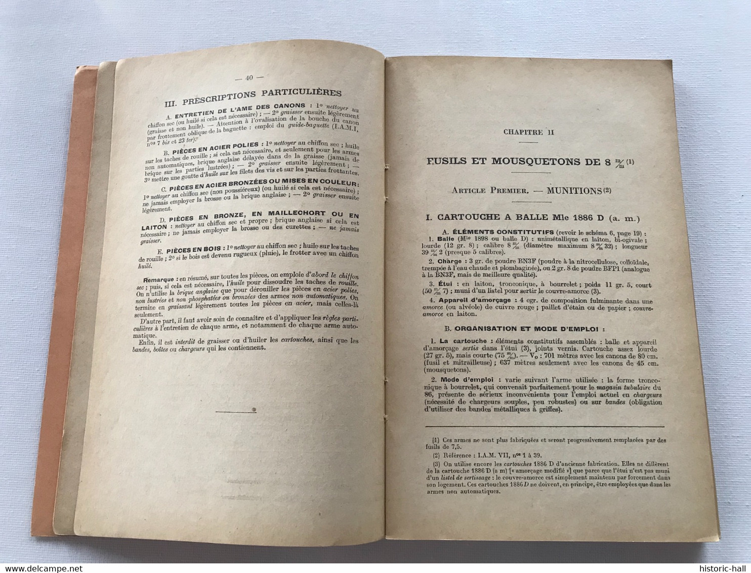 PRECIS De TIR & ARMEMENT De L’Infanterie - 1940 - Lieutenant Colonel G. PAILLÉ - Sonstige & Ohne Zuordnung