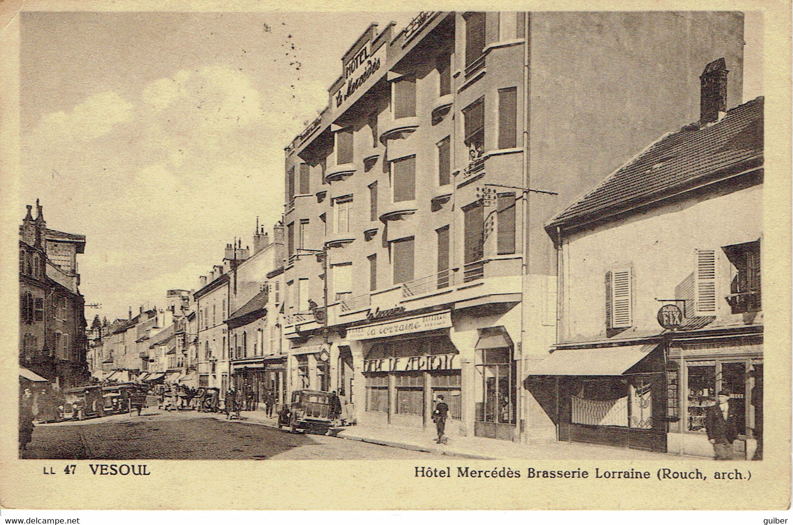 Vesoul Hotel Mercedes Brasserie Lorraine  Oldtimer - Vesoul