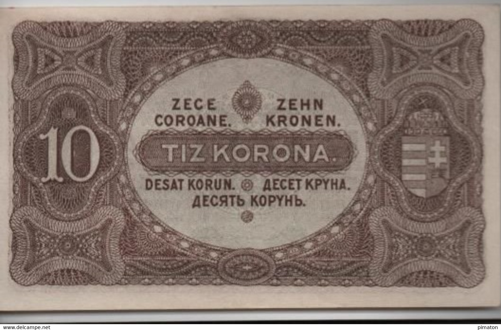 Billet De 10 KORONA (1920 ) - Hongrie