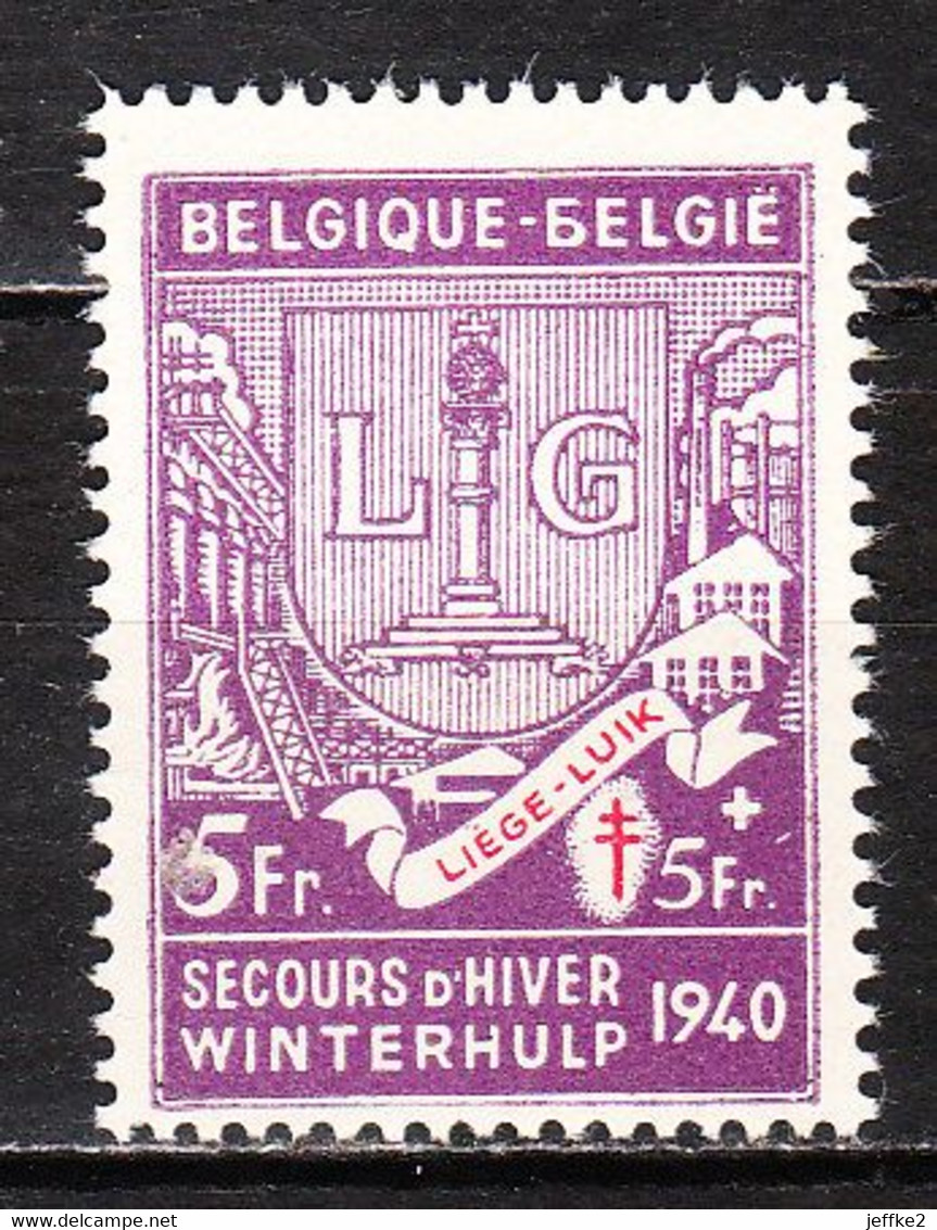 555V** B Russe Dans BELGIE - MNH** - COB 15 - Vendu à 20% Du COB!!!! - 1931-1960