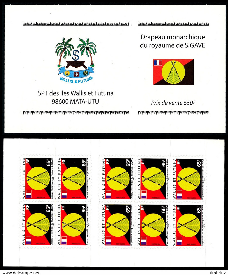 WALLIS ET FUTUNA Année complète 2006 + BF 21 + Carnets C652 C654 C657 - Yv. 651 à 671 + … ** MNH - 52 tp ..Réf.W&F22634