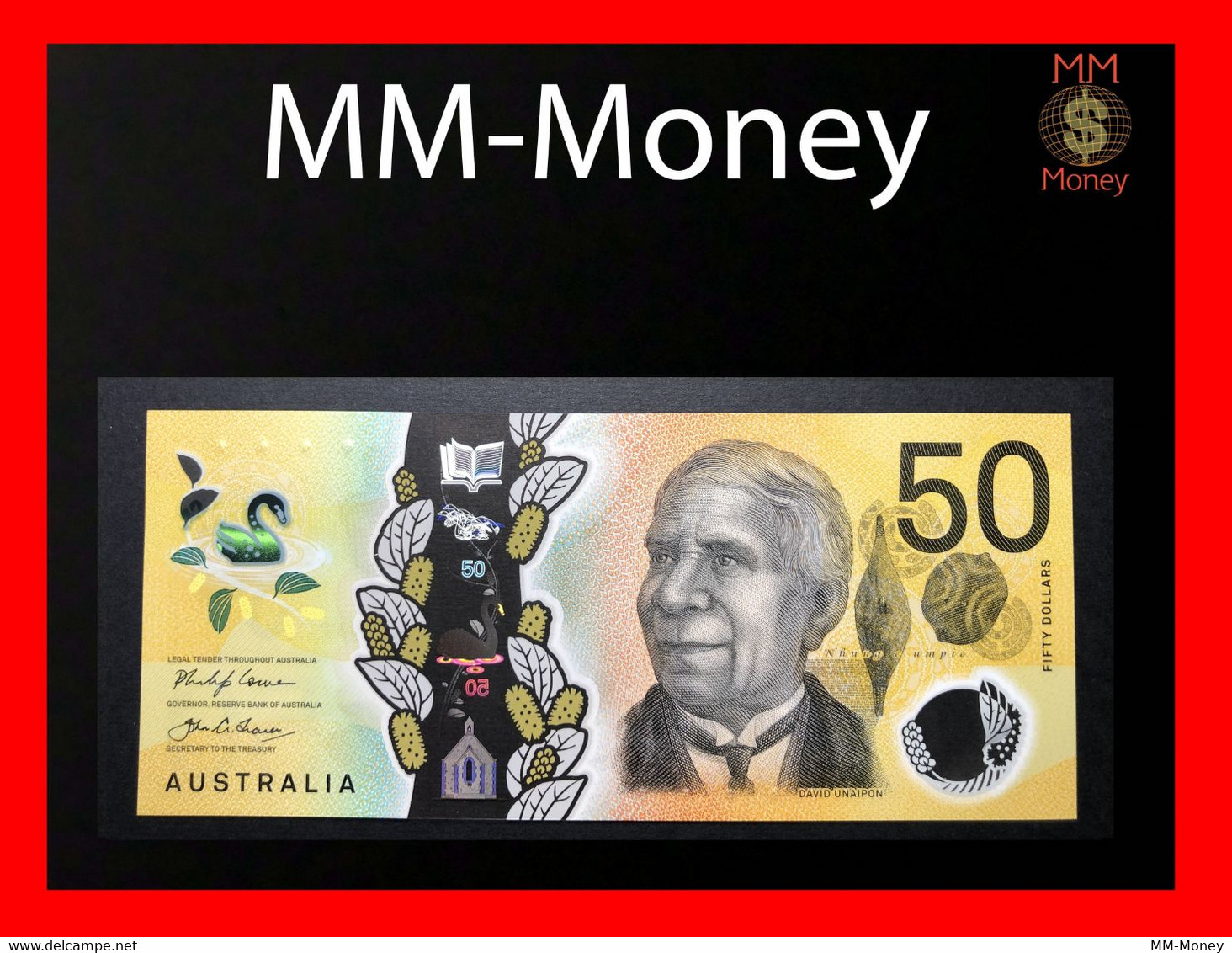 AUSTRALIA  50 $  2018  P. 65    Polymer  UNC     [MM-Money] - 2005-... (polymère)