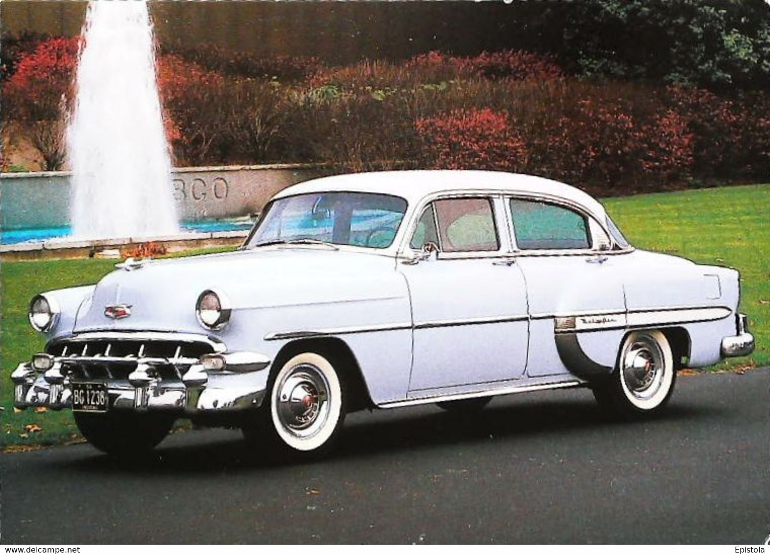 ► CHEVROLET Bel Air 1954 - US Card - Rutas Americanas