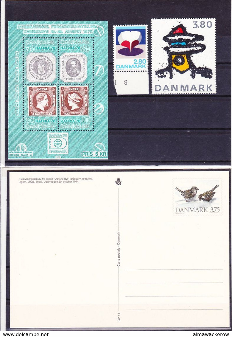 Denmark 1948-1997 Big Lot Of Sets And Stamps MNH ** - Verzamelingen