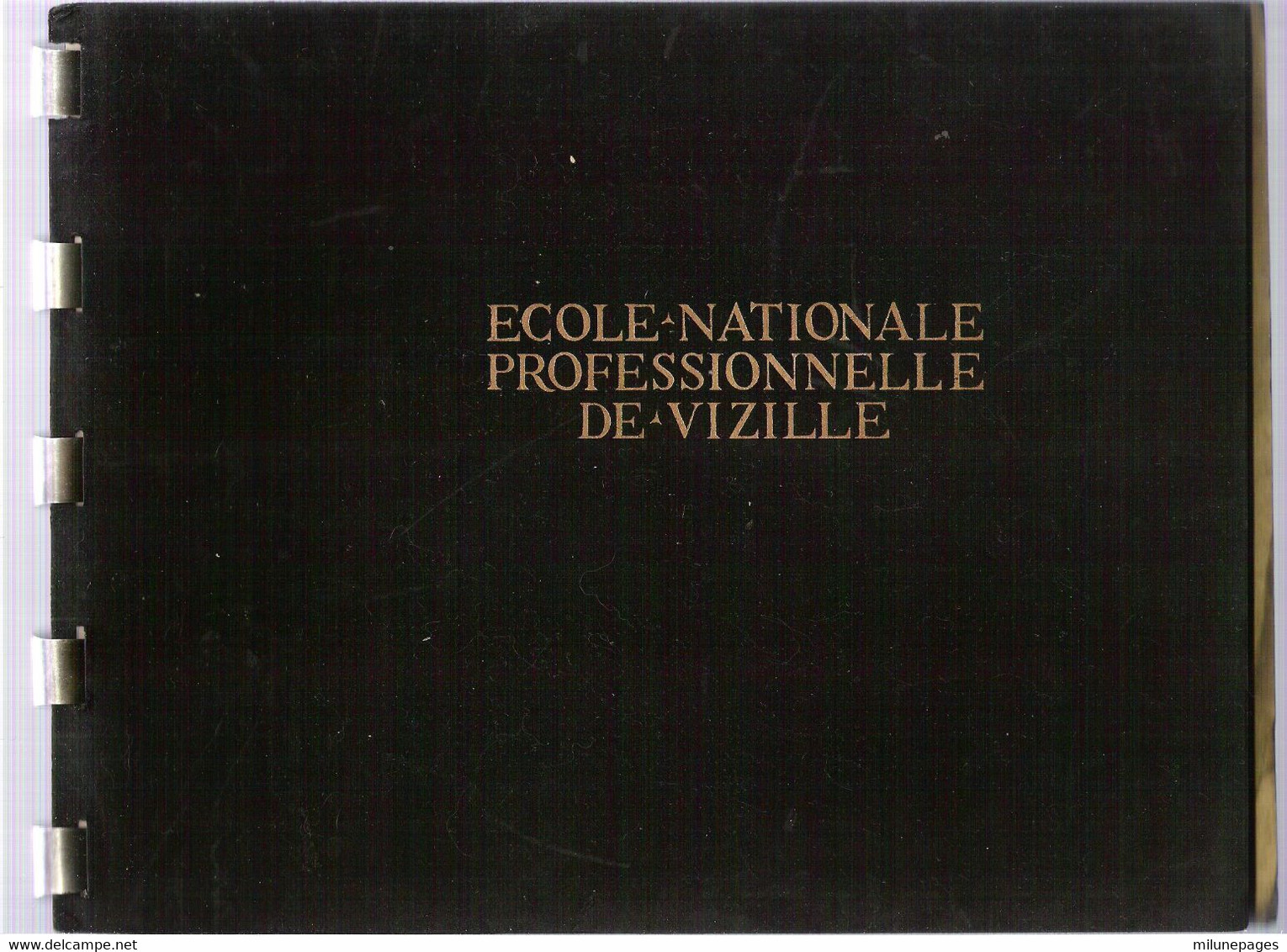 Ecole Nationale Professionnelle De VIZILLE Isère Superbe Et Luxueux Livret De Présentation 46 Pages + De 50 Photos 1934 - Rhône-Alpes