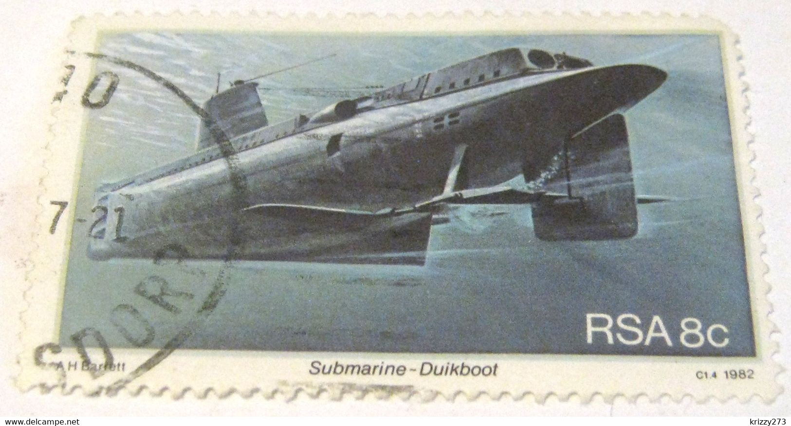 South Africa 1982 The 25th Anniversary Of Simonstown As South African Naval Base 8c - Used - Altri & Non Classificati