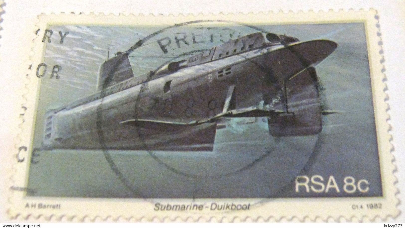 South Africa 1982 The 25th Anniversary Of Simonstown As South African Naval Base 8c - Used - Andere & Zonder Classificatie