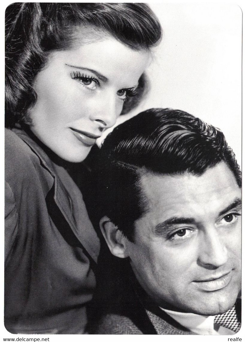 Vintage Cary Grant & Katherine Hepburn  In Holiday - Acteurs