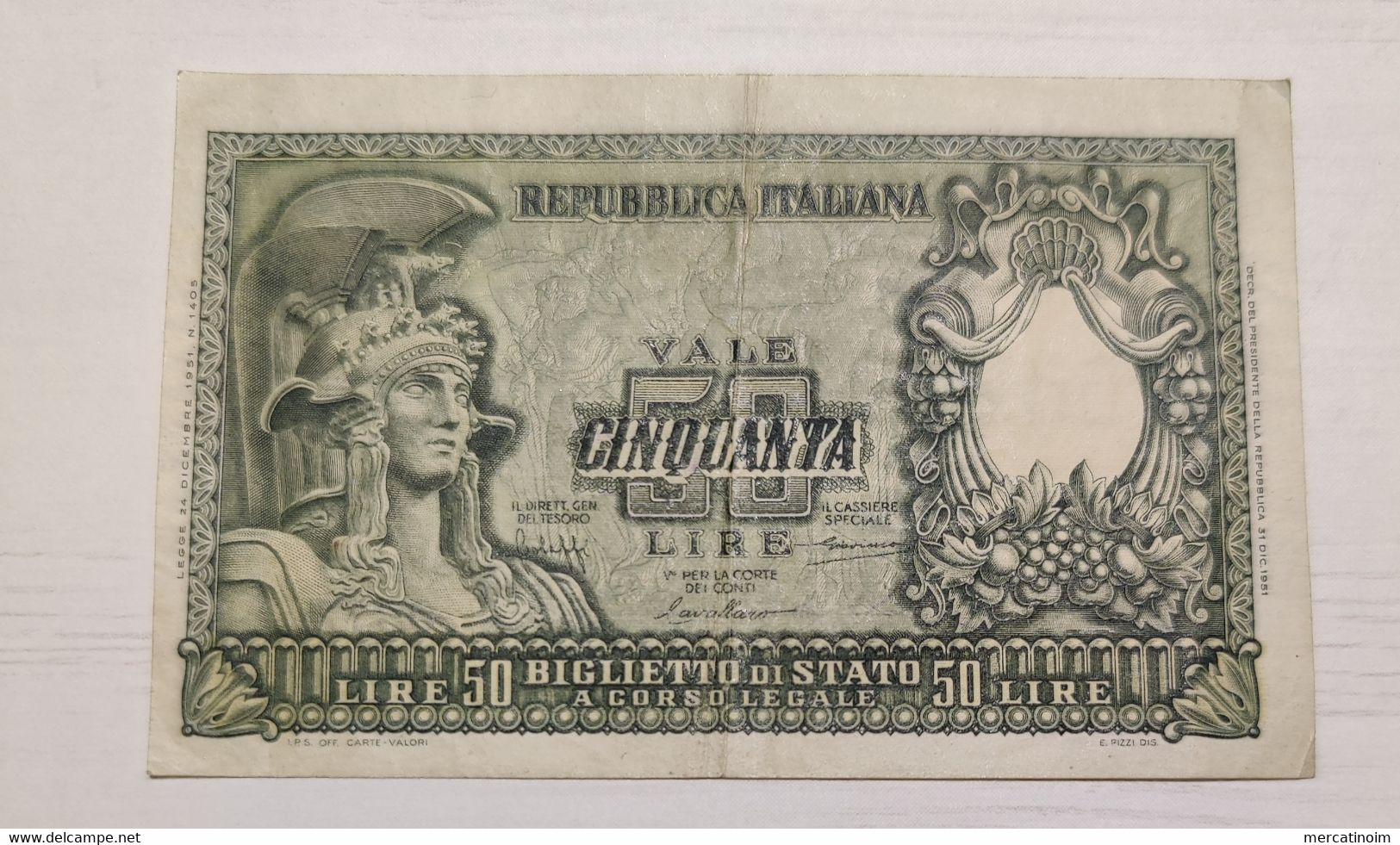 50 Lire 1951 - 50 Lire