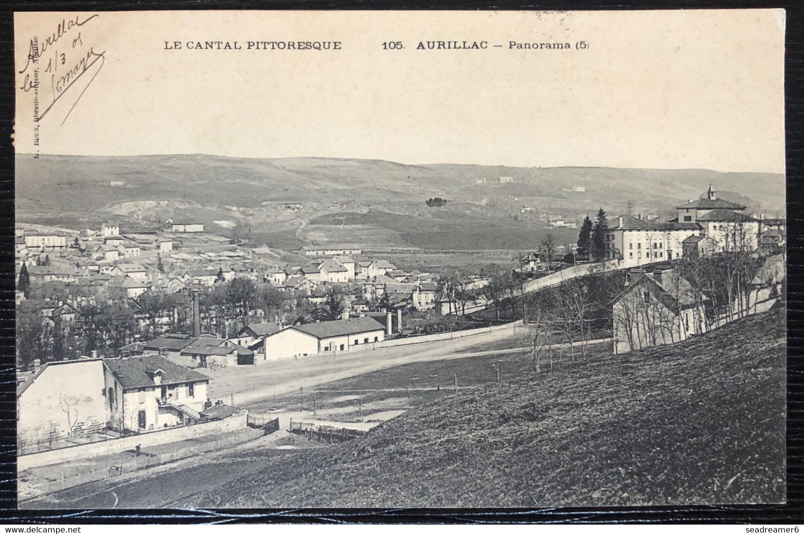 Carte Postale Tricolore Blanc N° 107, 110 & 111 Obl D'Aurillac Pour Rougemont TTB - 1900-29 Blanc