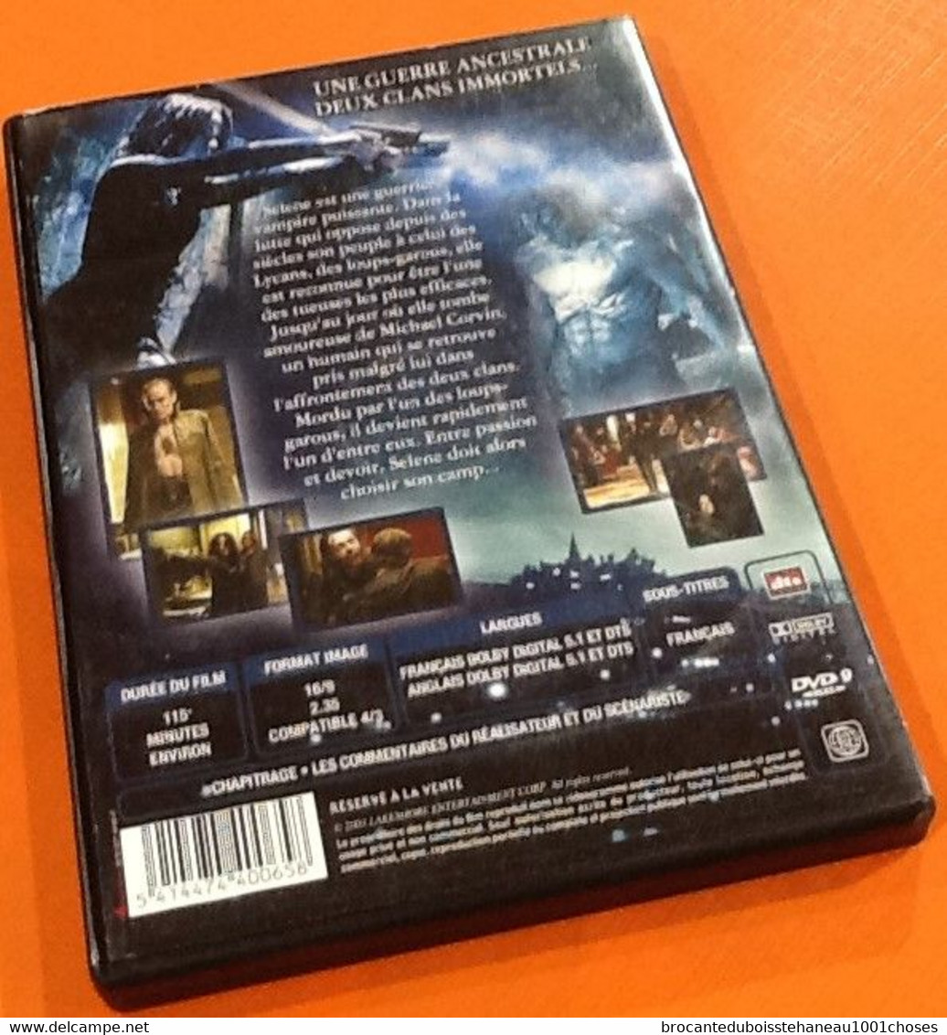 DVD Underworld  (2003)  Un Film De Len Wiseman  Avec Kate Beckinsale, Scott Speedman... - Mystery