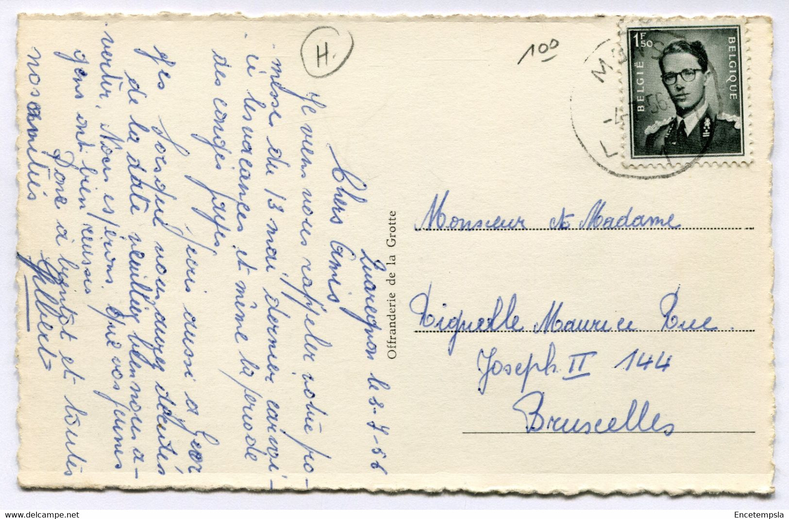 CPSM - Carte Postale - Quaregnon - Souvenir De Quaregnon Lourdes - 1956  (D14815) - Quaregnon