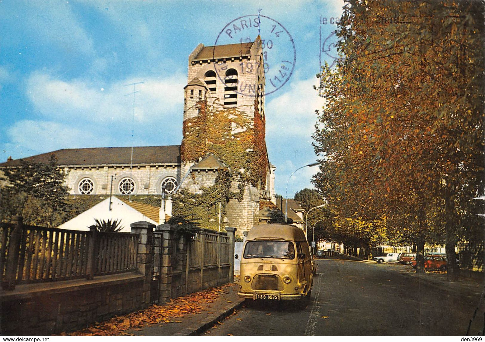 CACHAN - L'église - Fourgon - Cachan