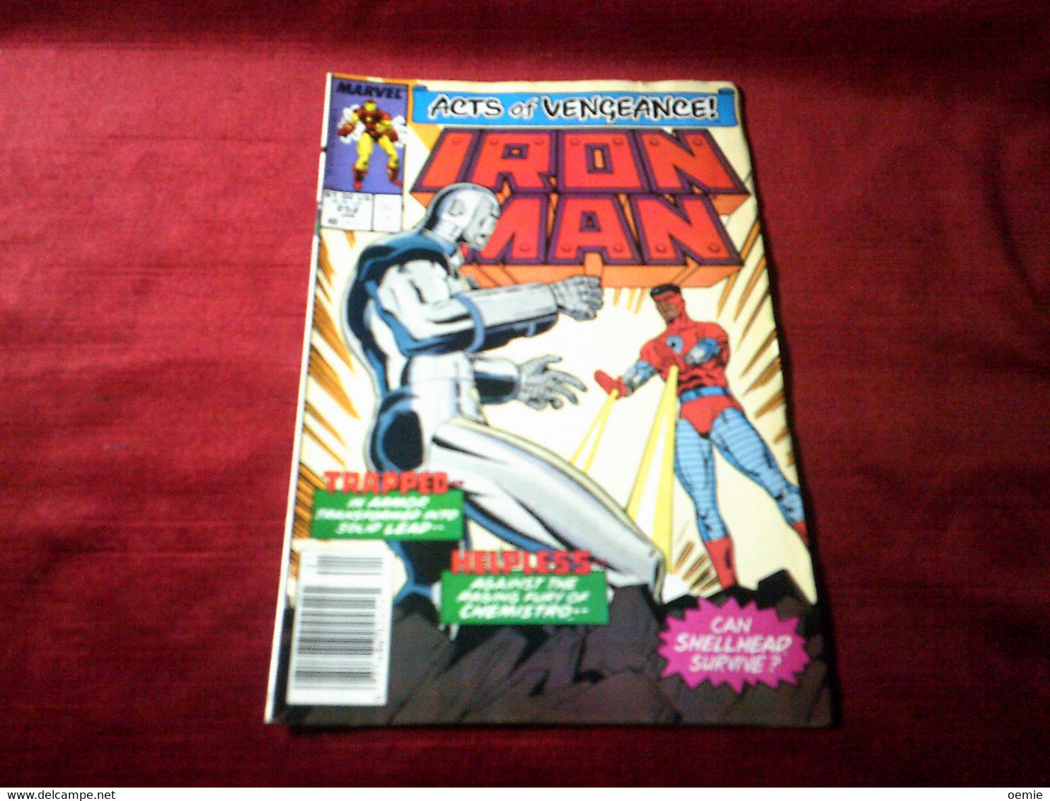 IRON MAN   No 252  JAN  1990 - Marvel