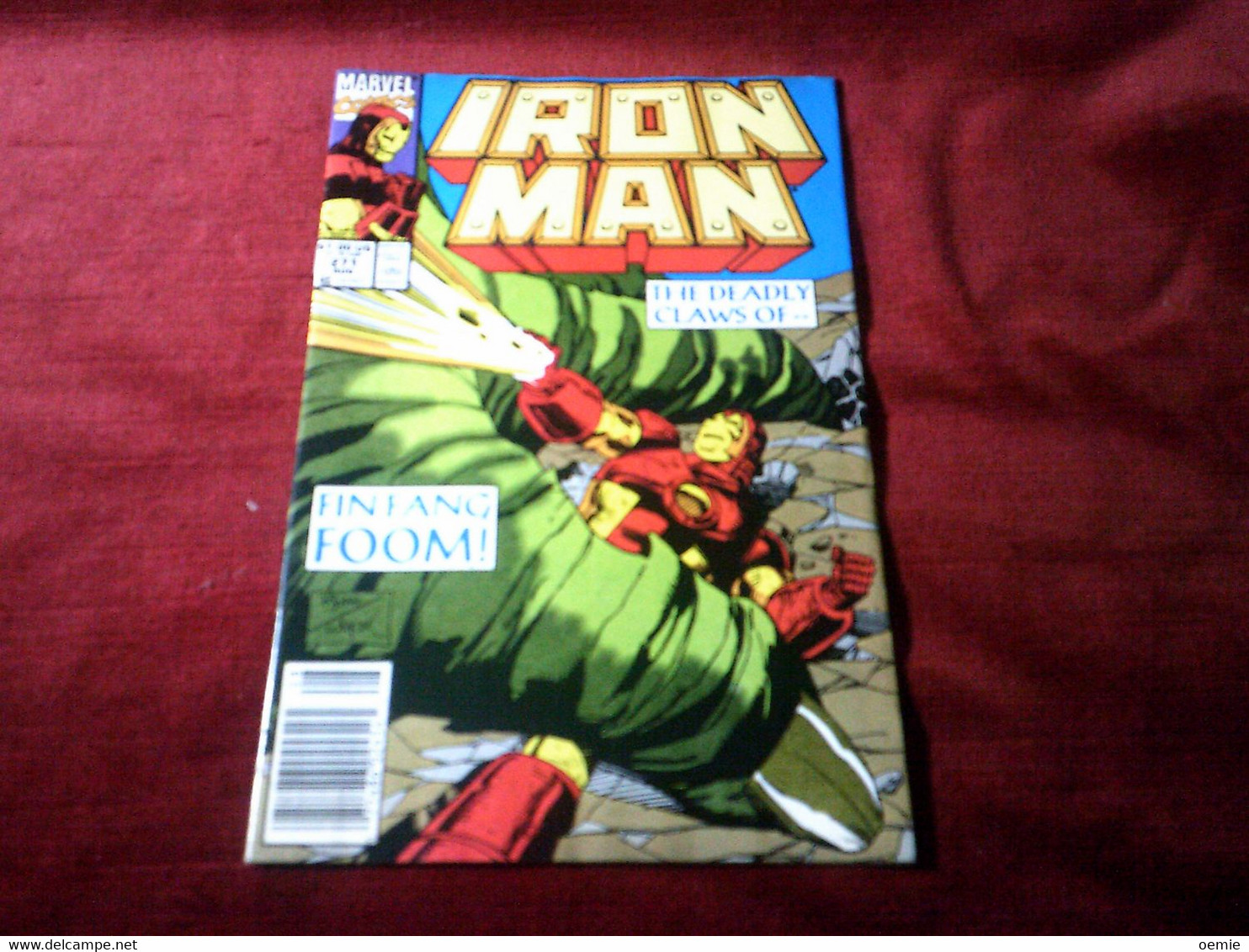 IRON MAN   No 271  AUG   1991 - Marvel