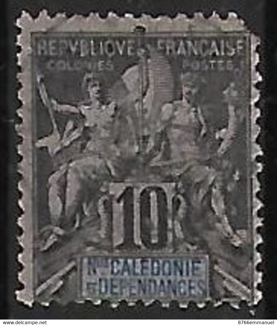 NOUVELLE-CALEDONIE N°45 - Used Stamps