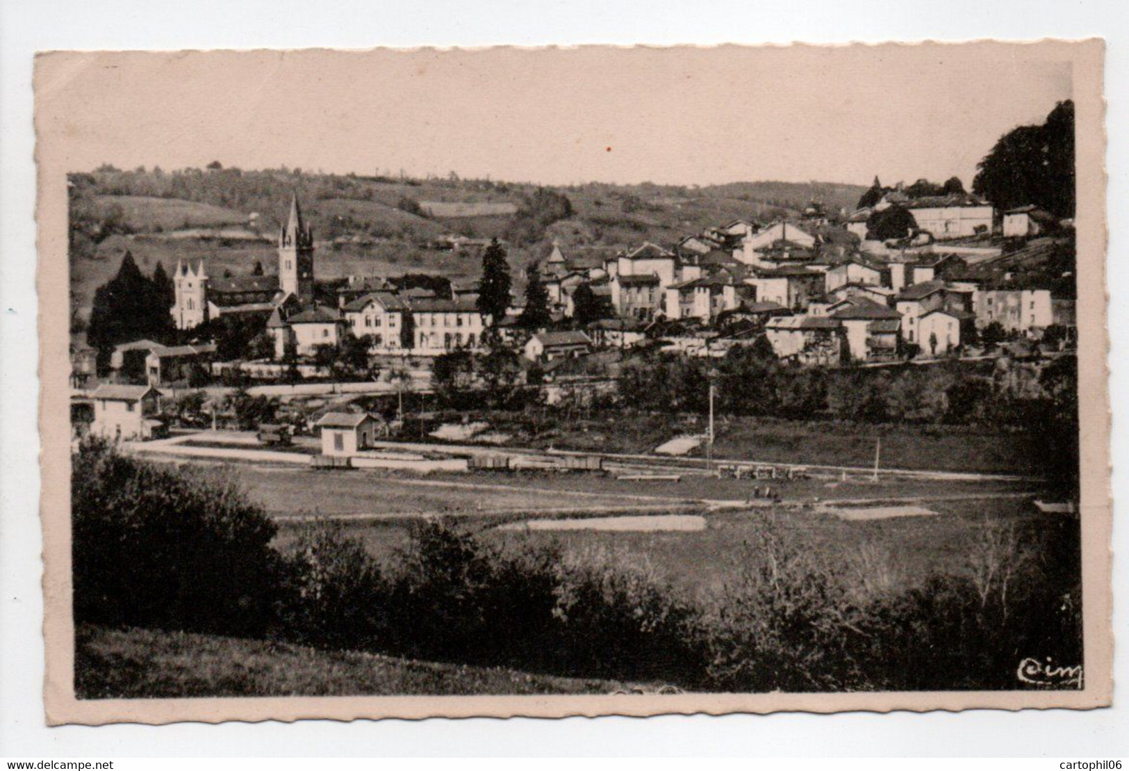 - CPSM ROYBON (38) - Vue Générale 1949 - Photo CIM - - Roybon