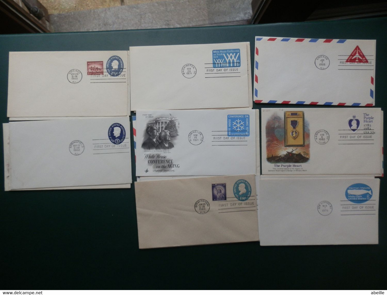 KARTONNEN DOOS  C/LOT37: 26 ENVELOPPES   DIFFERENT FDC'S - 1981-00