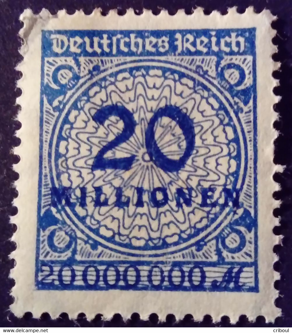 Allemagne Germany Deutschland 1923 Yvert 300 * MH - Neufs