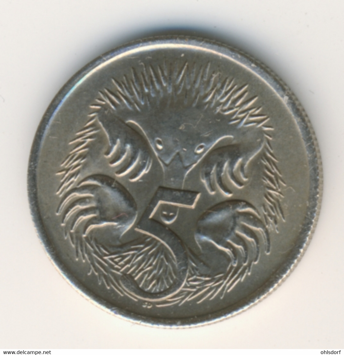 AUSTRALIA 1966: 50 Cents, KM 64 - 5 Cents