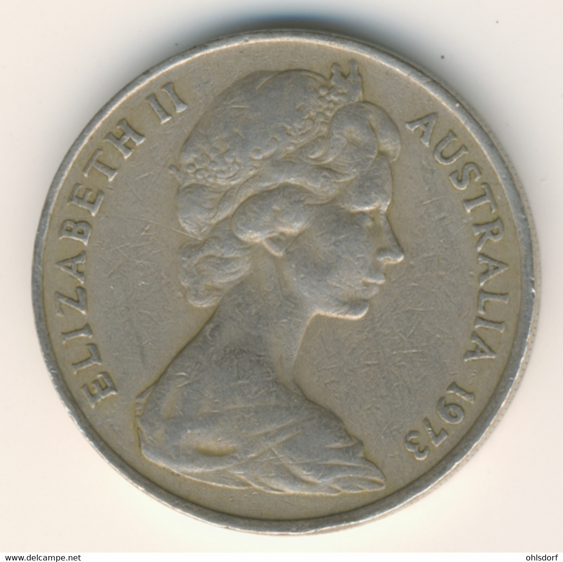 AUSTRALIA 1973: 20 Cents, KM 66 - 20 Cents